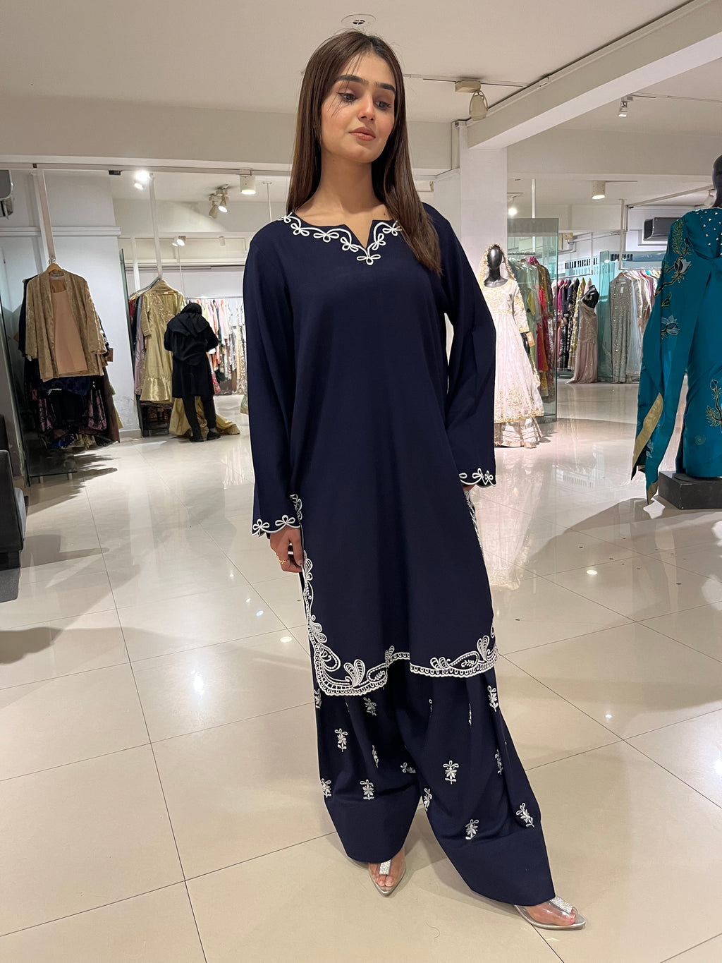 Nawabi Blue Farshi