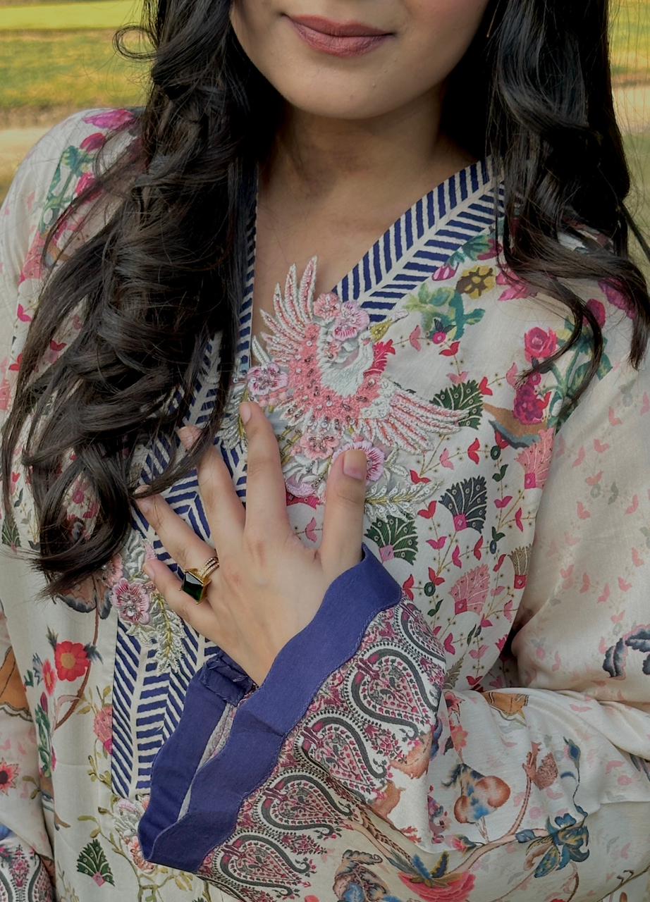 Viscose Printed kaftan