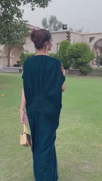 Teal Majesty Kaftan